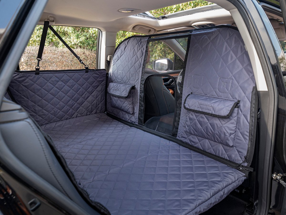 Deluxe Pet Car Seat Hammock with Raised Seat Barrier P3409 thumbnail 20
